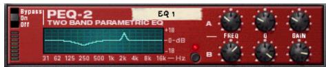 PROPELLERHEAD REASON - PEQ-2 Égaliseur paramétrique 2 bandes - 1