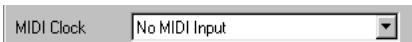PROPELLERHEAD REASON - Port MIDI Clock - 1