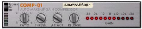 PROPELLERHEAD REASON - COMP-01 Compresseur à gain de sortie automatique - 1