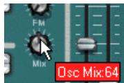 PROPELLERHEAD REASON - Potentiomètre Osc Mix - 1