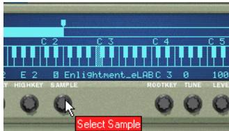PROPELLERHEAD REASON - Si I'échantillon est chargé mais n'est pas encore affecté. - 1