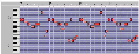 PROPELLERHEAD REASON - Insertion et édition des notes - 1