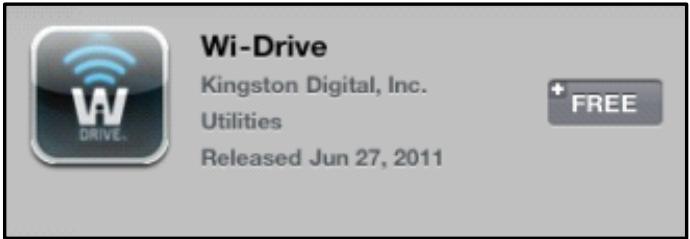 KINGSTON WID - 1.1-Wi-Drive搜索 - 1