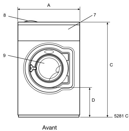 ELECTROLUX LAUNDRY SYSTEMS W4105H - Principales options - 2
