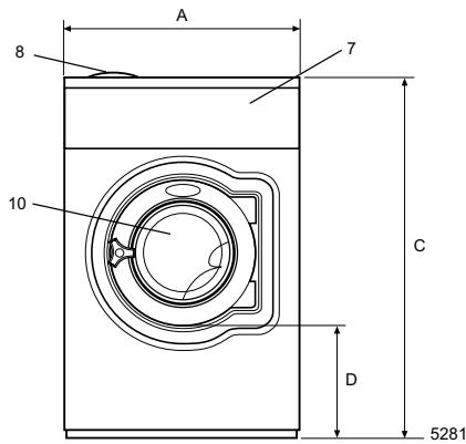 ELECTROLUX LAUNDRY SYSTEMS W4105N - Principales options - 1