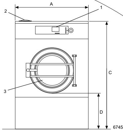 ELECTROLUX LAUNDRY SYSTEMS W4280X - Principales options - 3
