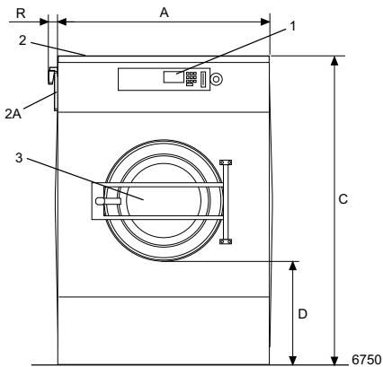 ELECTROLUX LAUNDRY SYSTEMS W4280X - Principales options - 4