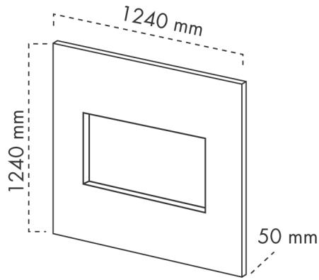 FONDIS EPURE - Dimensions de l'habillage - 1