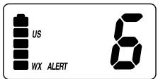 UNIDEN ATLANTIS 250 - Appel d'urgence/alerte météorologique - 1