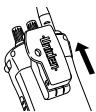 UNIDEN ATLANTIS 250 - Installer l'attache-ceinture - 2