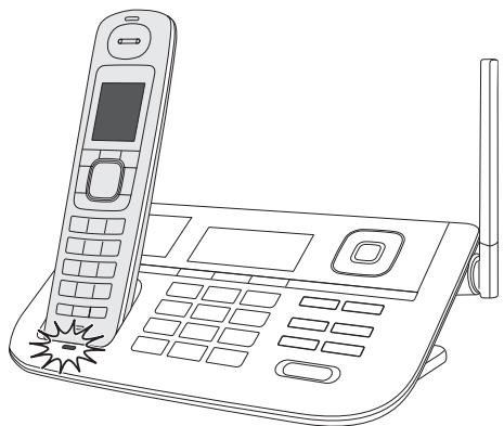 UNIDEN DECT4066 - Brancher le chargeur - 2