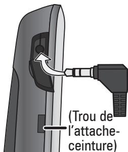 UNIDEN DECT4096 - Utiliser un casque d'écoute optionnel - 1