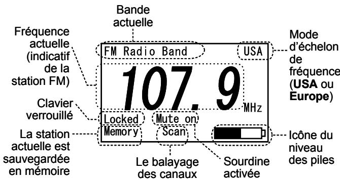 UNIDEN MHS550 - Utiliser la bande FM - 2