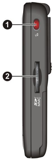 YAKUMO DELTAX GPS - Caracteristiques du côté droit - 1