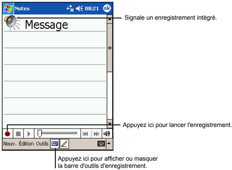 YAKUMO DELTAX GPS - Enregistrement d'un message - 1