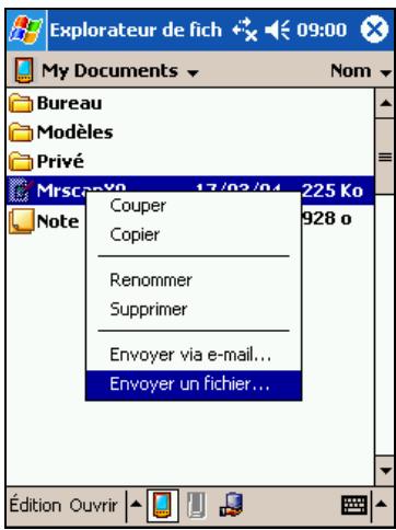 YAKUMO DELTAX GPS - Envoi de données - 1