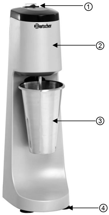 BARTSCHER 135.105 - Overview of parts - 1