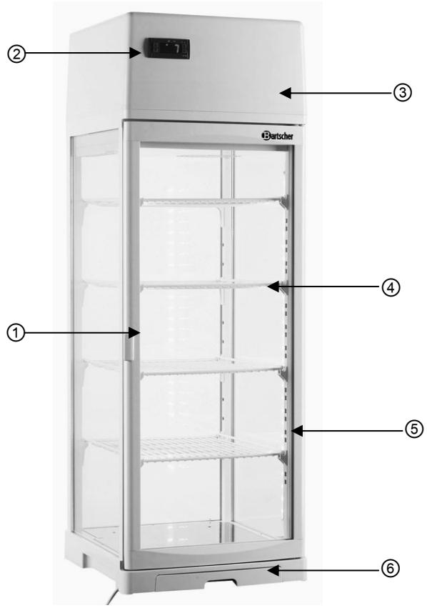 BARTSCHER 700.180G - Baugruppenübersicht - 1