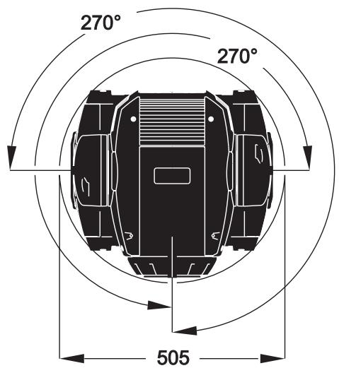 MARTIN MAC 700 PROFILE - Dimensions - 3