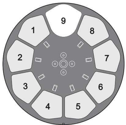 MARTIN MAC 700 PROFILE - Roue de couleur - 1