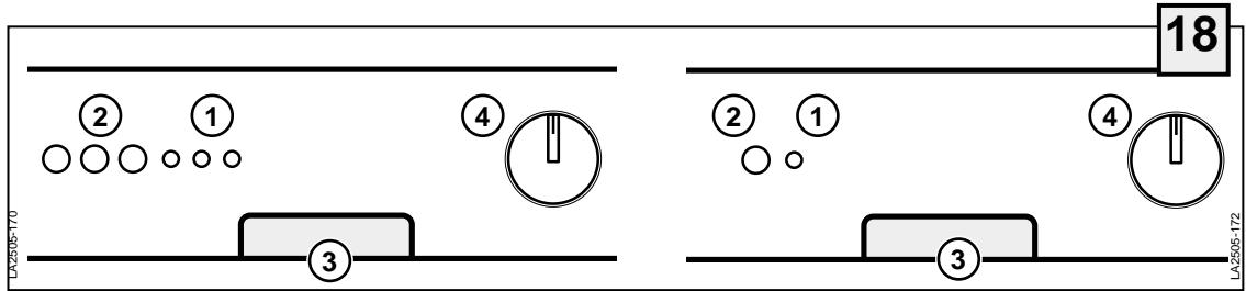 NEW POL XD800 - 4)Programme selection dial - 1
