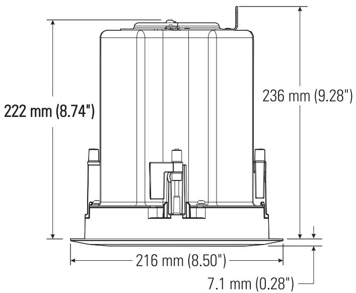 QSC AUDIO AD-CI52T - Specification Notes: - 1