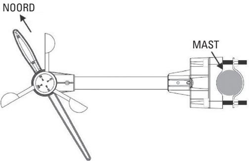 HAMA EWS-1500 - Kalibreren van de anemometer en hetplaatsen van batterijen - 1