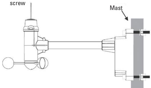 HAMA EWS-1500 - Mounting the anemometer - 1