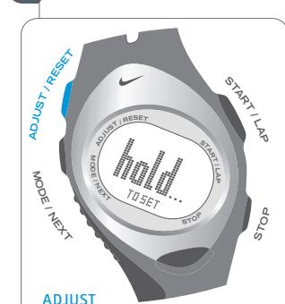 NIKE HRM TRIAX 15 - REGLAGE DES PARAMÉTRES - 1