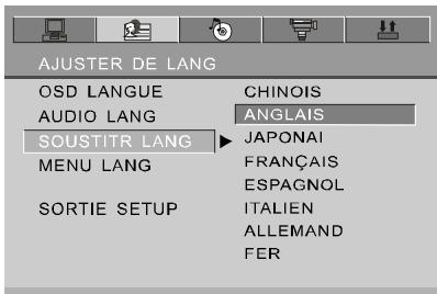 NEXT BASE SDV97 - Ajuster de LANG - 1