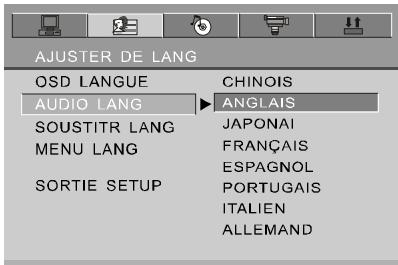 NEXT BASE SDV97 - Ajuster de LANG - 2