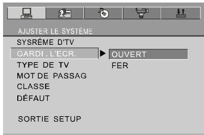 NEXT BASE SDV97 - Ajuster le système - 1