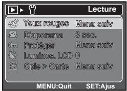 FERRANIA SD-825 - Menu lecture - 1