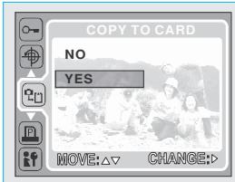 FERRANIA SD-V615 - Copier vers la carte - 1