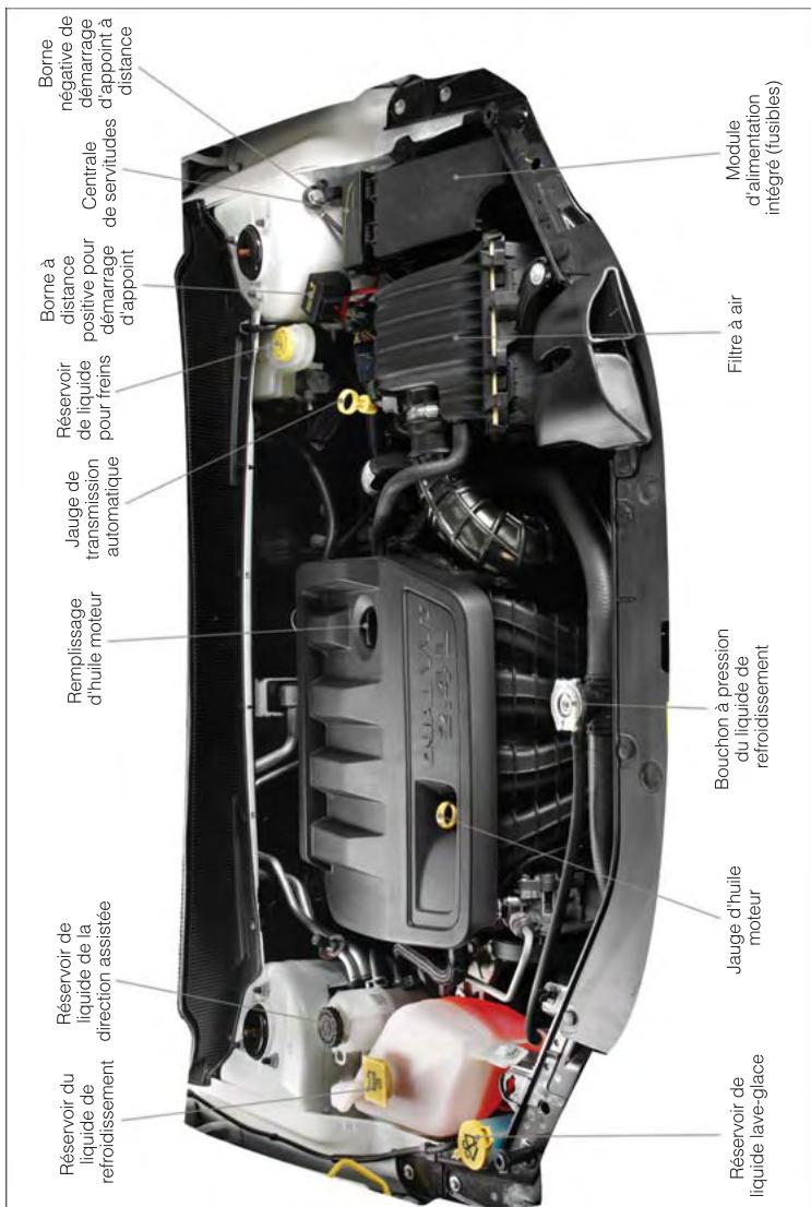 DODGE AVENGER - COMPARTIMENT MOTEUR - 1