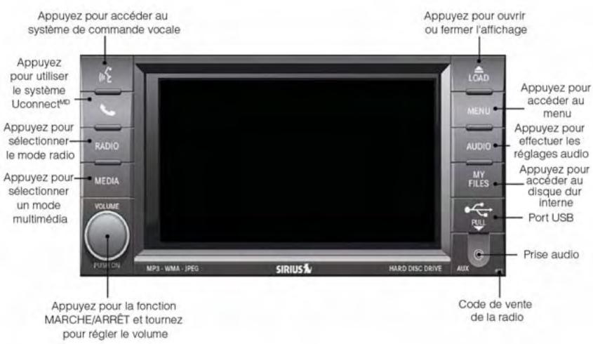 DODGE AVENGER - Fonctionnement de la prise audio - 1