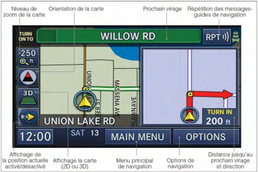 DODGE AVENGER - Guidage d'itinéraire - 1