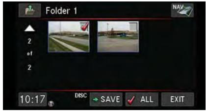 DODGE AVENGER - Affichage d'une image à l'écran de la radio - 1