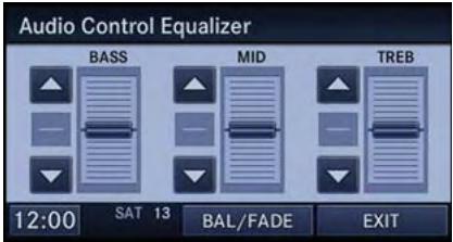 DODGE AVENGER - Menu Audio Control [Commande audio] - 1