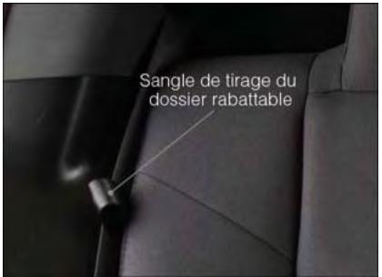 DODGE AVENGER - Dossier de siège arrêté rabatable - 1