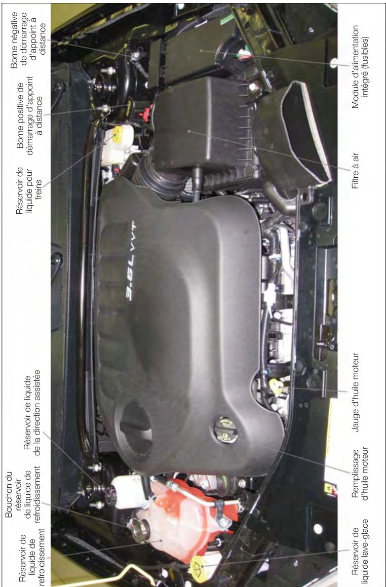 DODGE AVENGER - COMPARTIMENT MOTEUR - 2