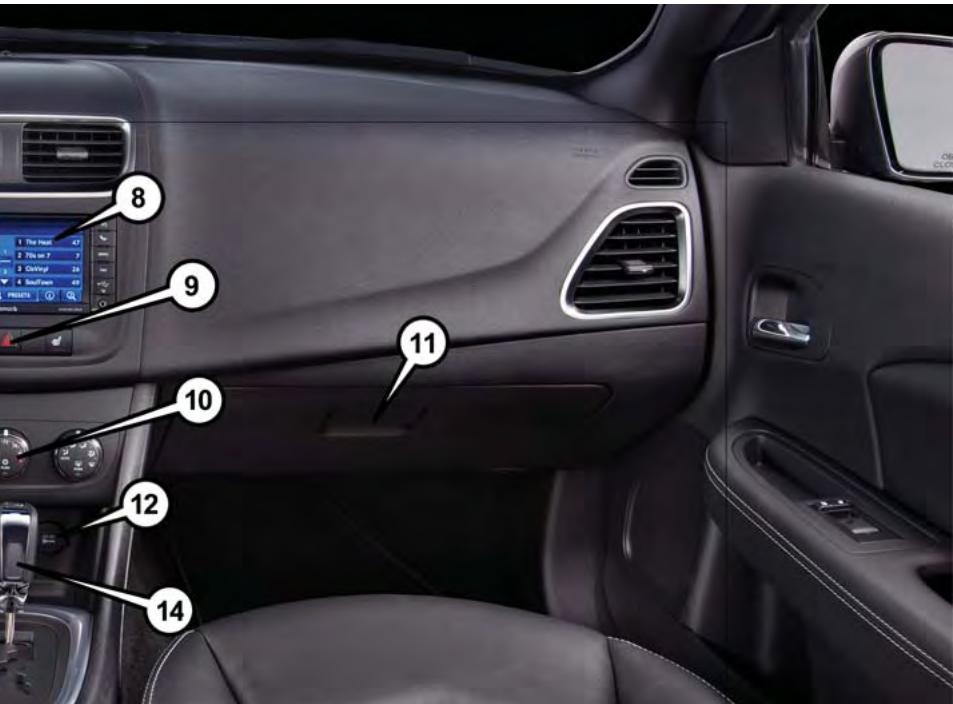 DODGE AVENGER - APERÇU DES COMMANDES - 1