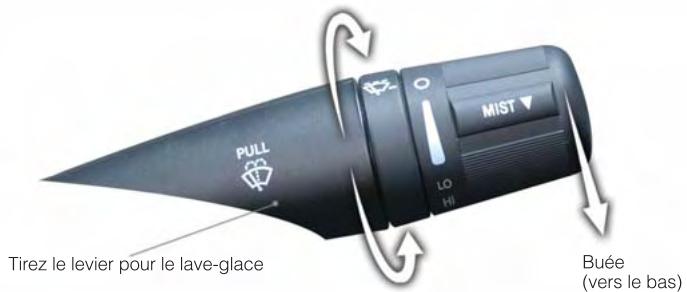 DODGE AVENGER - LEVIER D'ESSUIE-GLACE ET DE LAVE-GLACE - 1
