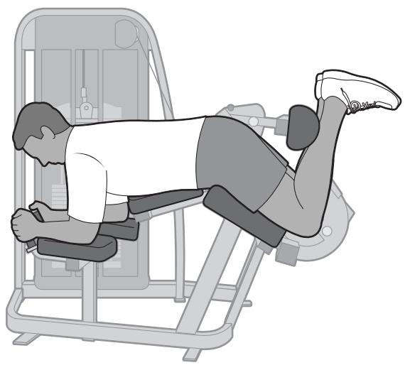 CYBEX INTERNATIONAL 11140_PRONE LEG CURL - Instructions - 3