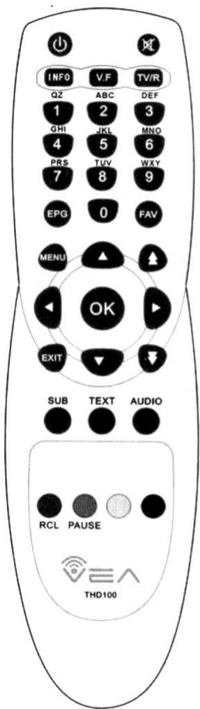 VEA THD 100 - Telecommande - 1