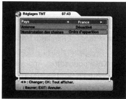 VEA THD 100 - Réglages TNT - 1