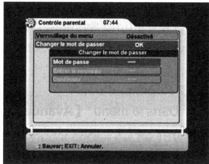 VEA THD 100 - - Changer le mot de passer - 1