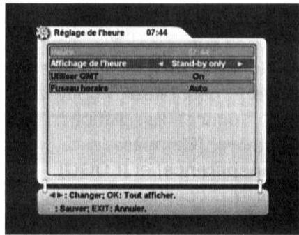VEA THD 100 - Réglage de l'heure - 1