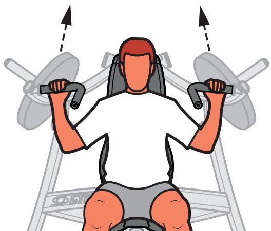 CYBEX INTERNATIONAL 16101 OVERHEAD PRESS - Instructions - 2