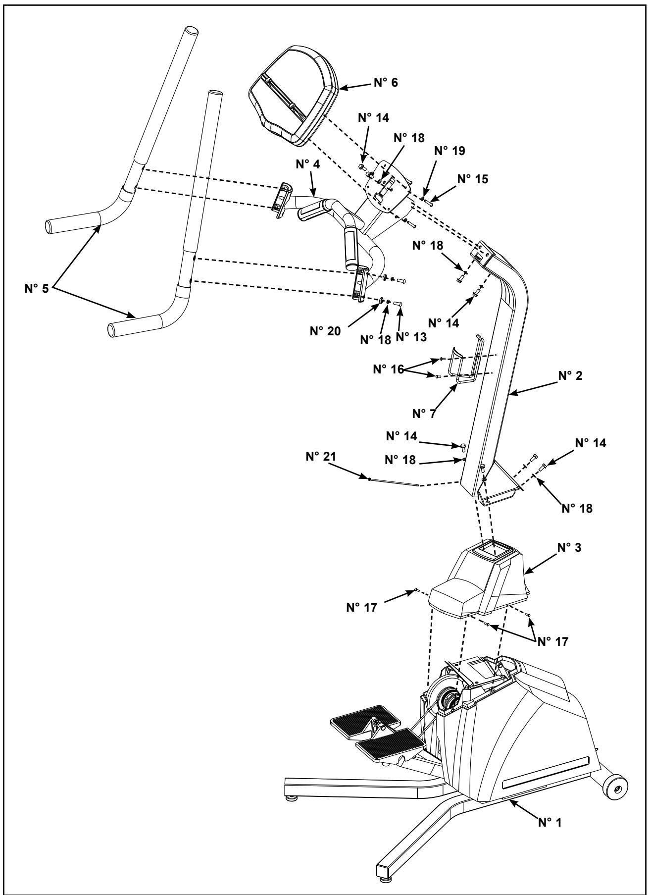 CYBEX INTERNATIONAL 530S STEPPER - Outils requisite - 3